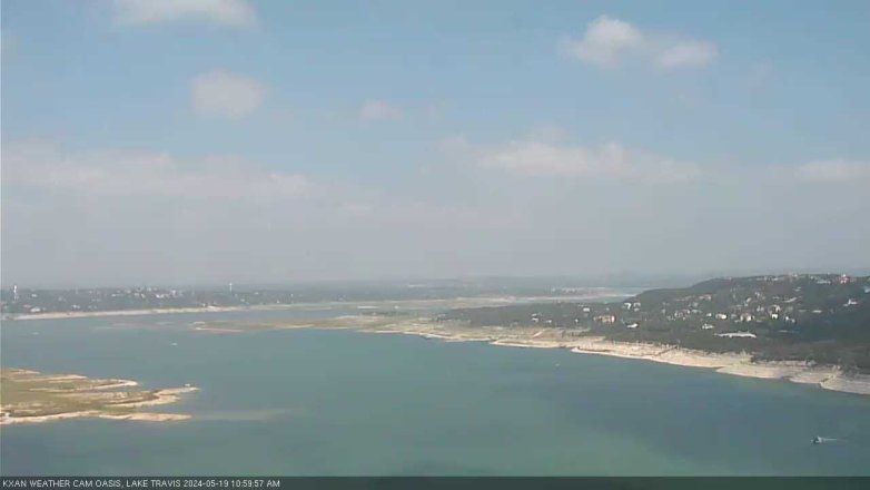 Lake Travis webcam, May 19, 2024 11:00 AM CT
