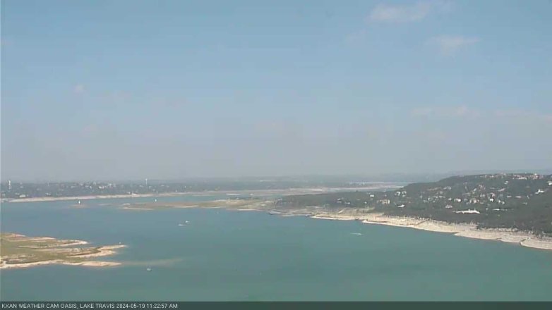 Lake Travis webcam, May 19, 2024 11:25 AM CT