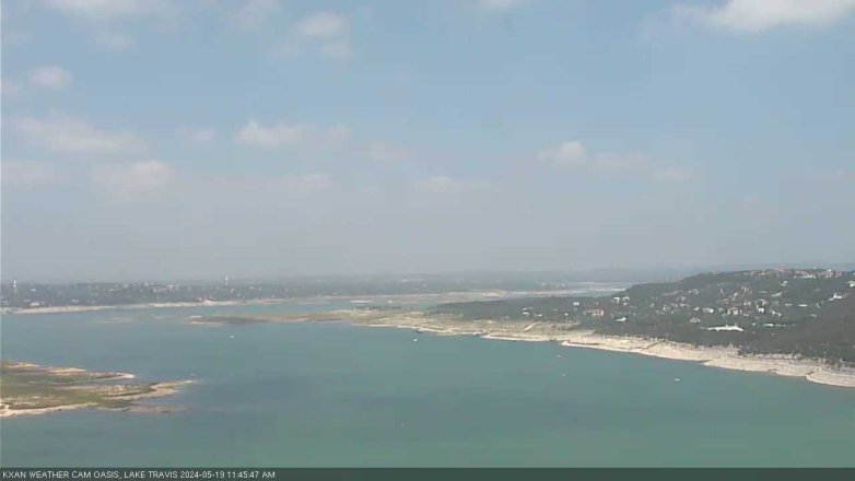 Lake Travis webcam, May 19, 2024 11:45 AM CT