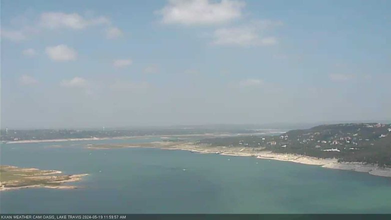 Lake Travis webcam, May 19, 2024 12:00 PM CT
