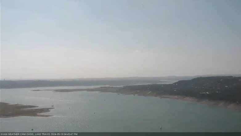 Lake Travis webcam, May 19, 2024 4:45 PM CT