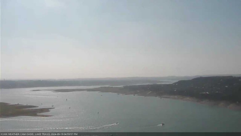 Lake Travis webcam, May 19, 2024 5:00 PM CT
