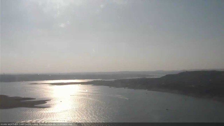 Lake Travis webcam, May 19, 2024 6:00 PM CT
