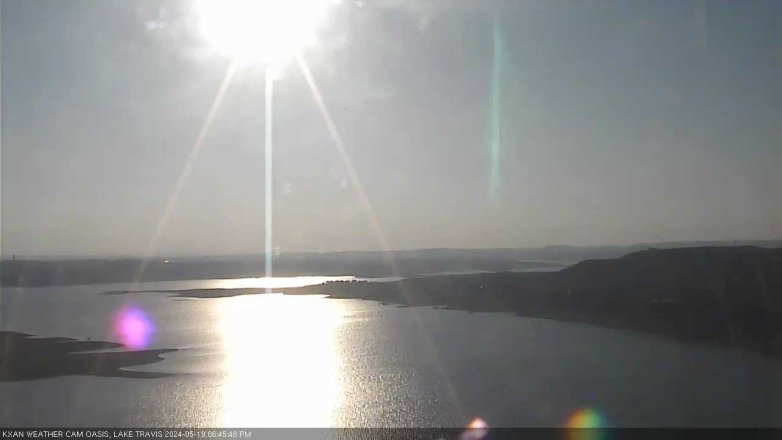 Lake Travis webcam, May 19, 2024 6:45 PM CT