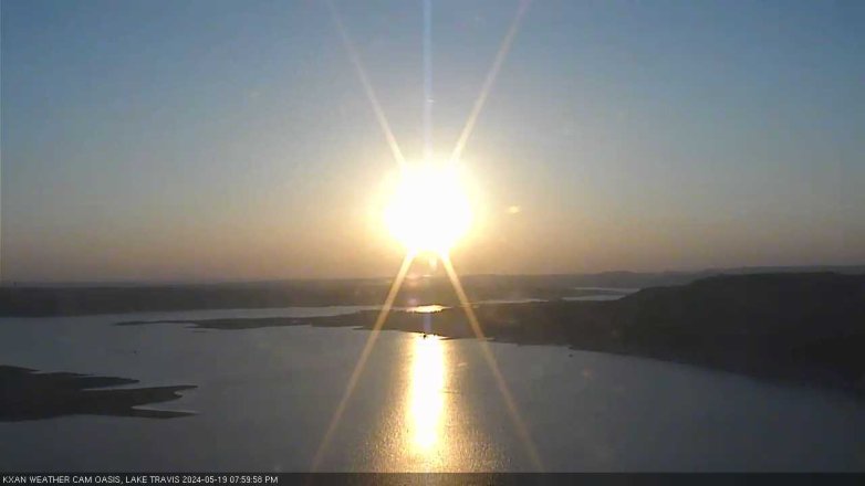 Lake Travis webcam, May 19, 2024 8:00 PM CT