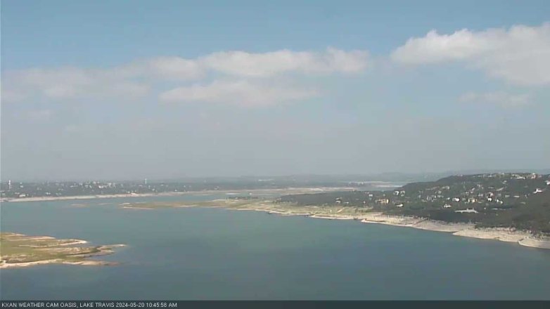 Lake Travis webcam, May 20, 2024 10:45 AM CT