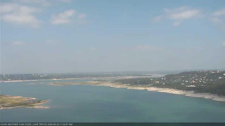 Lake Travis webcam, May 20, 2024 11:25 AM CT