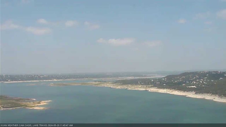 Lake Travis webcam, May 20, 2024 11:45 AM CT