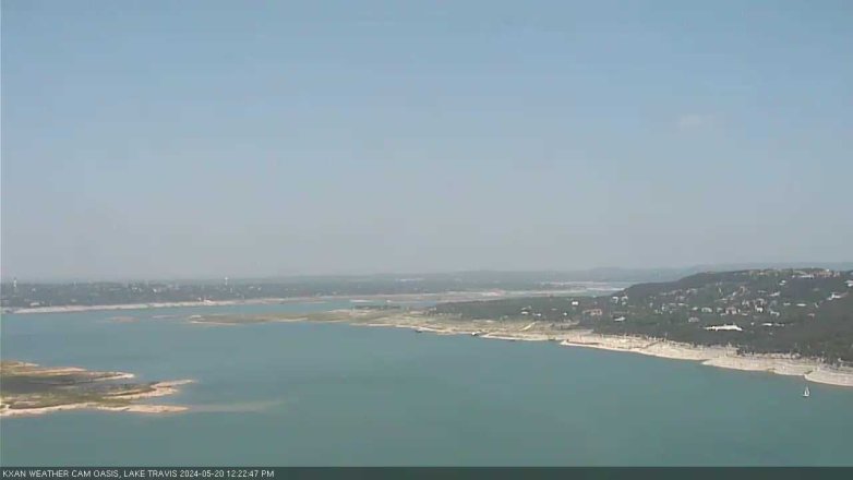 Lake Travis webcam, May 20, 2024 12:25 PM CT