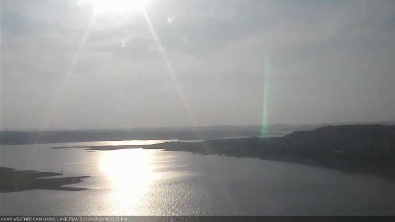 Lake Travis webcam, May 20, 2024 6:25 PM CT