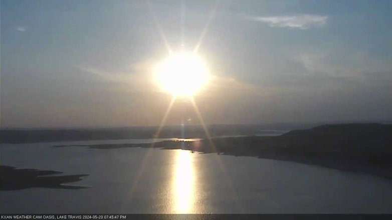 Lake Travis webcam, May 20, 2024 7:45 PM CT