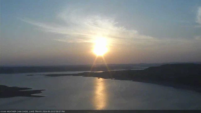 Lake Travis webcam, May 20, 2024 8:00 PM CT