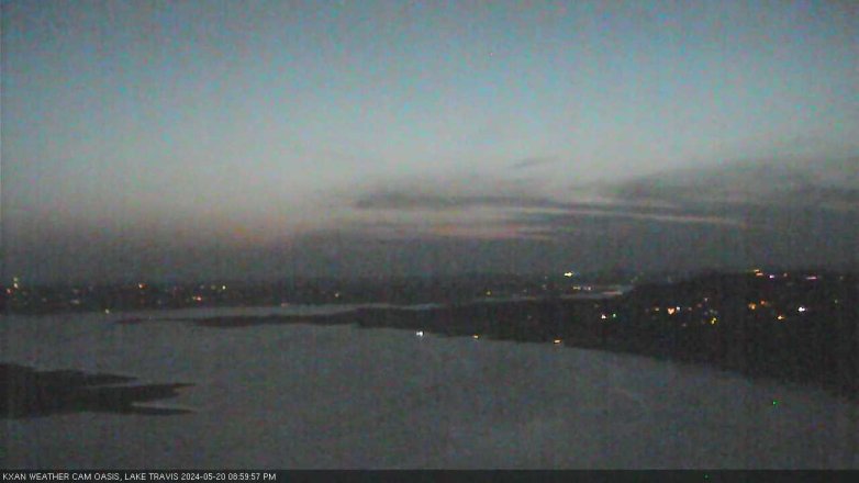 Lake Travis webcam, May 20, 2024 9:00 PM CT