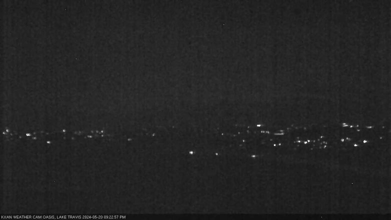 Lake Travis webcam, May 20, 2024 9:25 PM CT