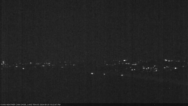 Lake Travis webcam, May 20, 2024 10:25 PM CT