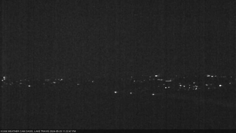 Lake Travis webcam, May 20, 2024 11:25 PM CT