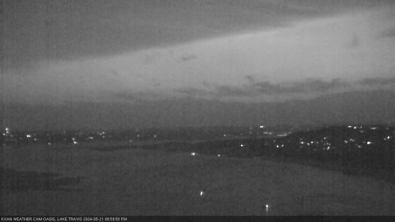 Lake Travis webcam, May 21, 2024 9:00 PM CT