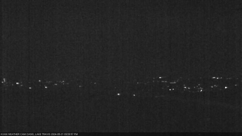 Lake Travis webcam, May 21, 2024 10:00 PM CT