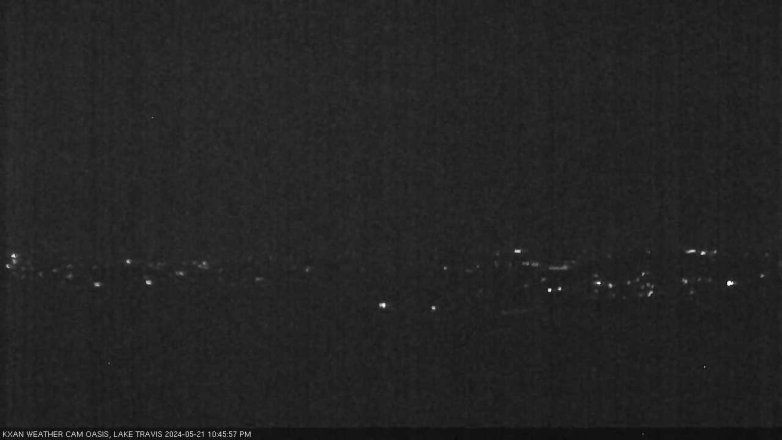 Lake Travis webcam, May 21, 2024 10:45 PM CT