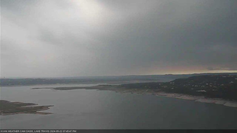 Lake Travis webcam, May 22, 2024 7:45 PM CT