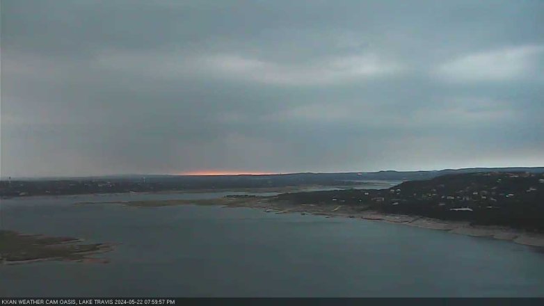 Lake Travis webcam, May 22, 2024 8:00 PM CT