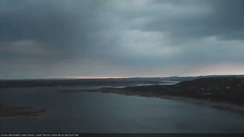 Lake Travis webcam, May 22, 2024 8:25 PM CT