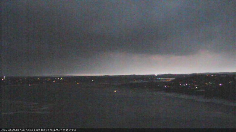 Lake Travis webcam, May 22, 2024 8:45 PM CT