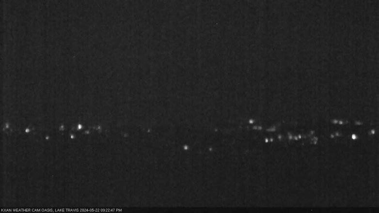 Lake Travis webcam, May 22, 2024 9:25 PM CT