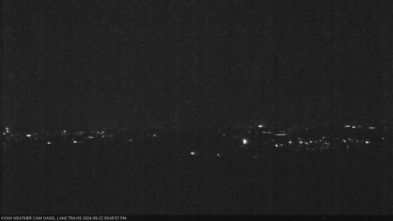 Lake Travis webcam, May 22, 2024 9:45 PM CT