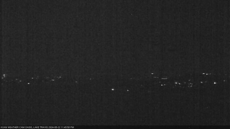 Lake Travis webcam, May 22, 2024 11:45 PM CT