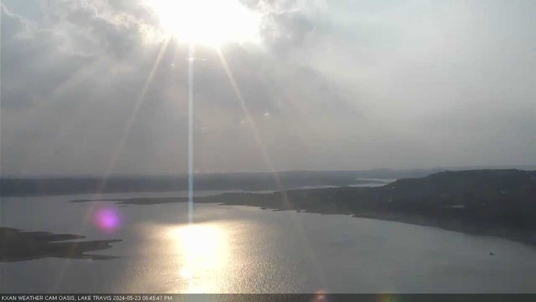 Lake Travis webcam, May 23, 2024 6:45 PM CT