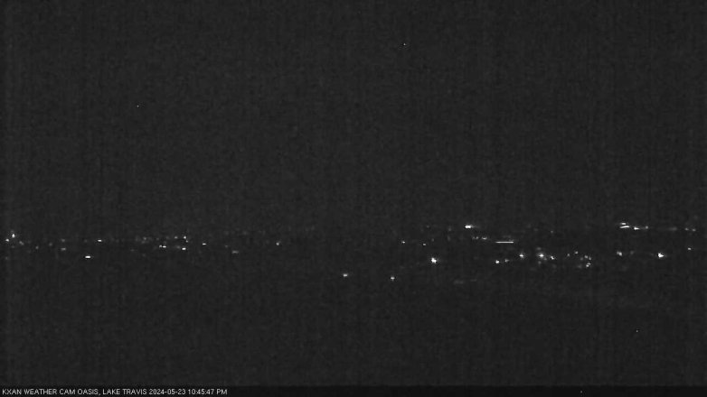 Lake Travis webcam, May 23, 2024 10:45 PM CT