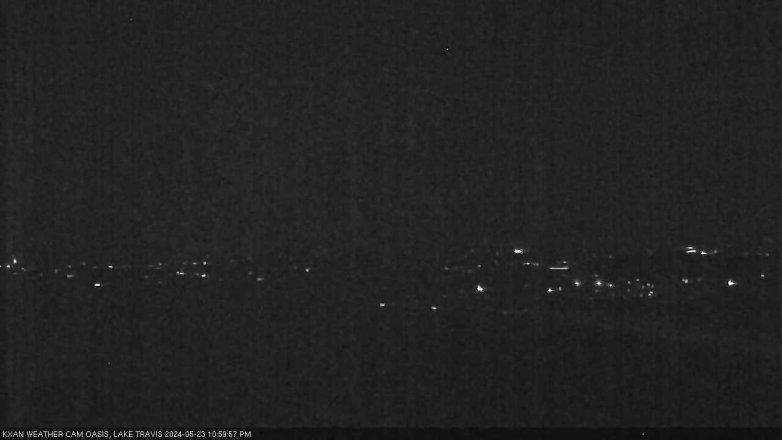 Lake Travis webcam, May 23, 2024 11:00 PM CT