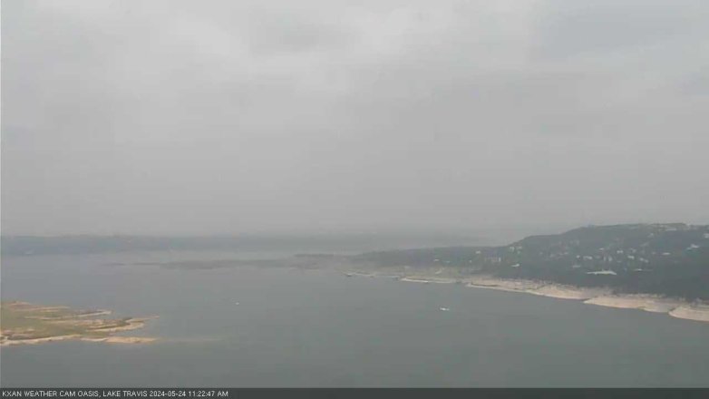 Lake Travis webcam, May 24, 2024 11:25 AM CT