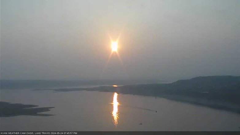 Lake Travis webcam, May 24, 2024 7:45 PM CT