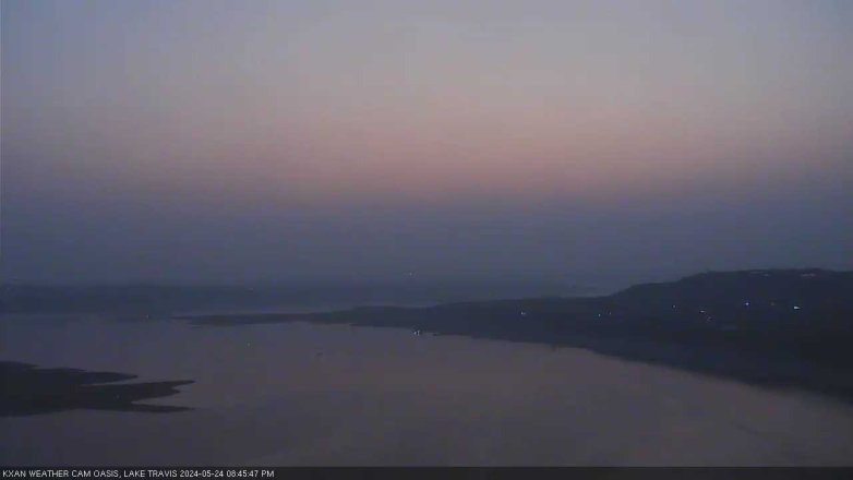 Lake Travis webcam, May 24, 2024 8:45 PM CT