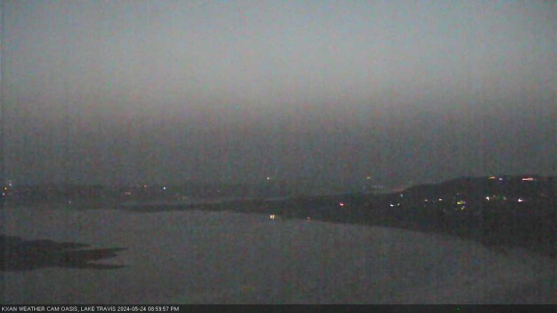 Lake Travis webcam, May 24, 2024 9:00 PM CT
