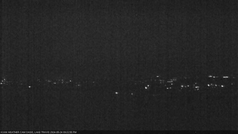 Lake Travis webcam, May 24, 2024 9:25 PM CT