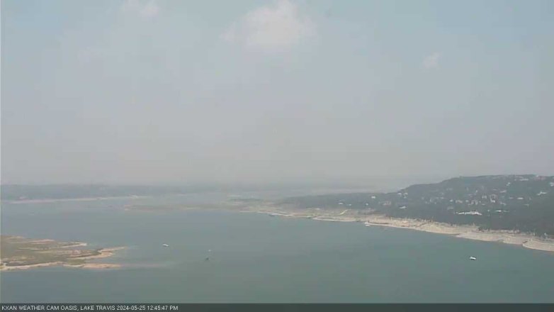 Lake Travis webcam, May 25, 2024 12:45 PM CT