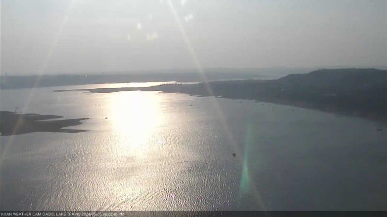 Lake Travis webcam, May 25, 2024 6:25 PM CT