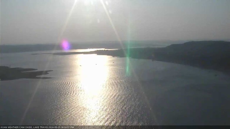 Lake Travis webcam, May 25, 2024 7:00 PM CT