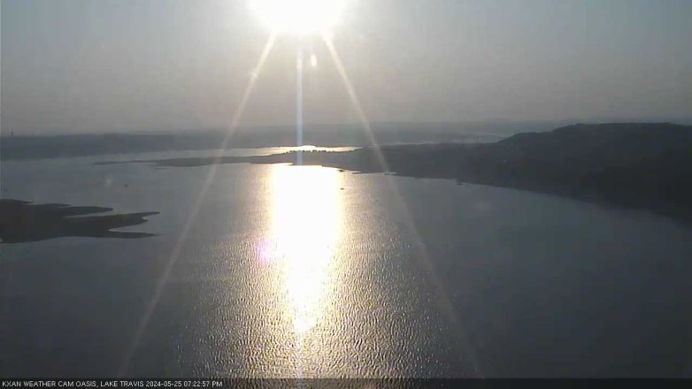 Lake Travis webcam, May 25, 2024 7:25 PM CT