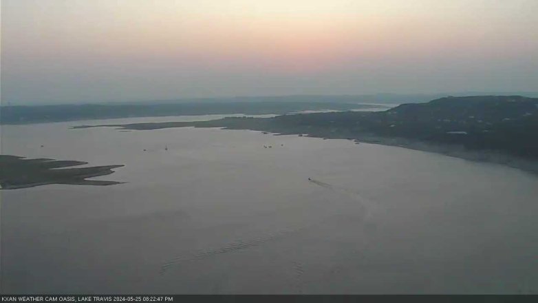 Lake Travis webcam, May 25, 2024 8:25 PM CT