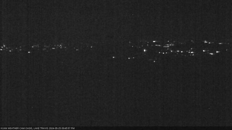Lake Travis webcam, May 25, 2024 9:45 PM CT