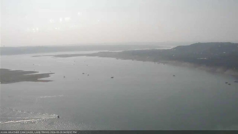 Lake Travis webcam, May 26, 2024 5:00 PM CT