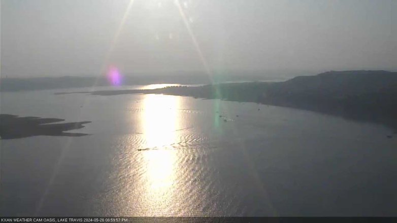Lake Travis webcam, May 26, 2024 7:00 PM CT