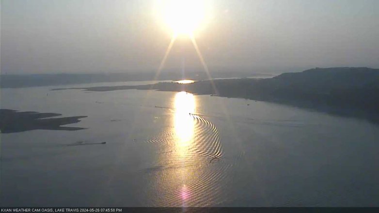 Lake Travis webcam, May 26, 2024 7:45 PM CT