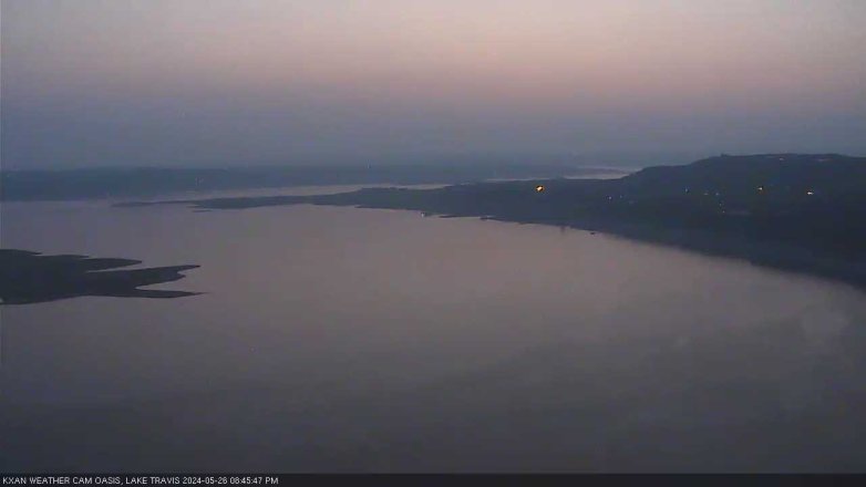 Lake Travis webcam, May 26, 2024 8:45 PM CT