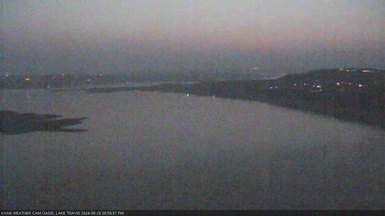 Lake Travis webcam, May 26, 2024 9:00 PM CT