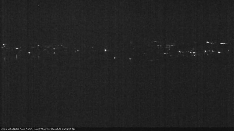 Lake Travis webcam, May 26, 2024 10:00 PM CT